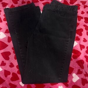 Façonnable Black Flare Jeans